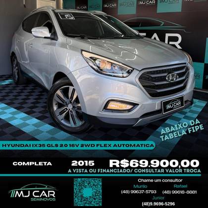 HYUNDAI IX35 2.0 MPFI GLS 16V FLEX 4P AUTOMÁTICO